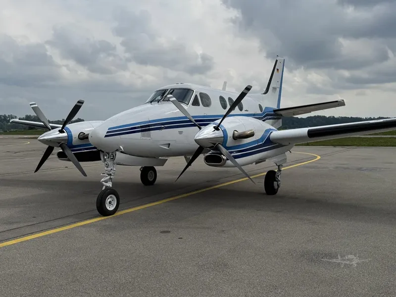 1985 Beechcraft C90A