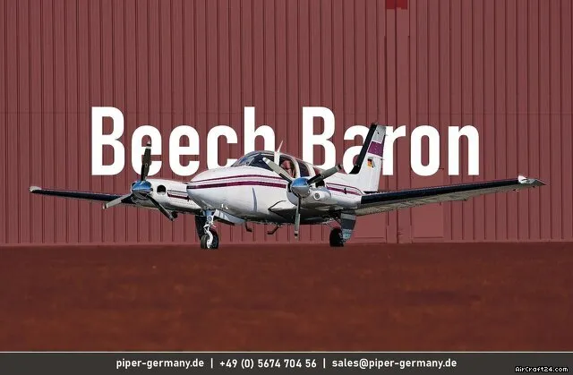 1980 Beechcraft 58P Baron Pressurized G600