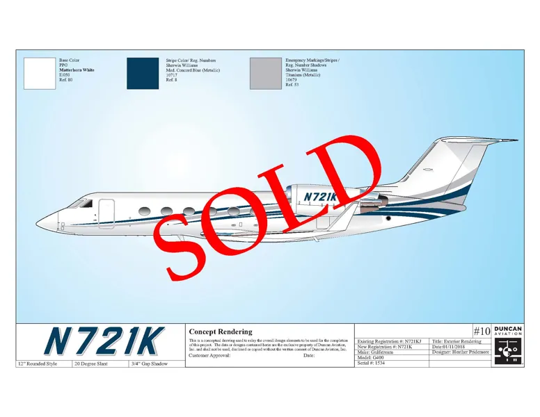 2004 Gulfstream GIV for sale