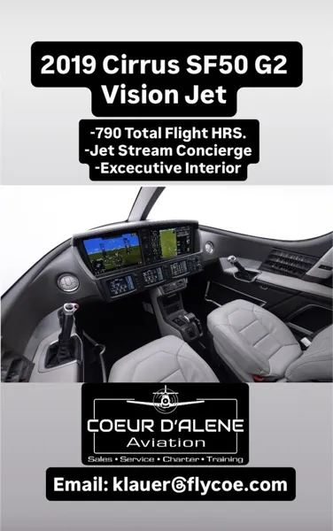 2019 Cirrus Vision SF50 for sale