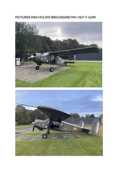 1948 Max Holste MH1521 BROUSSARD for sale