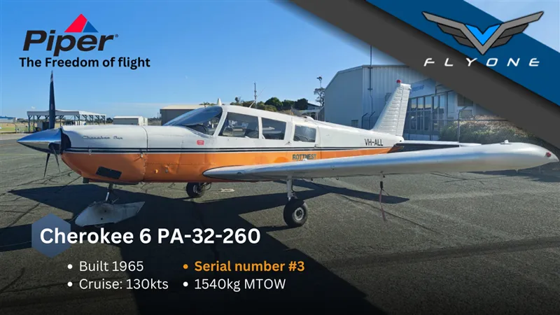 1965 Piper Cherokee 6 for sale
