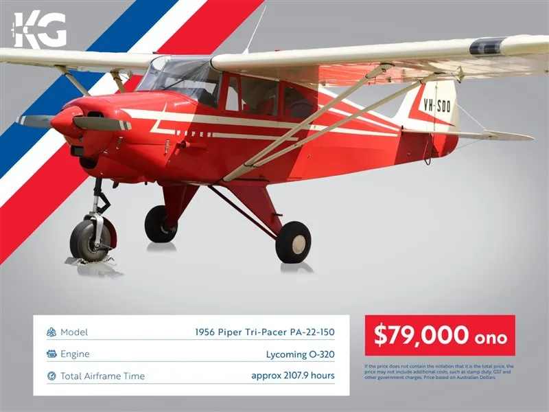 1956 Piper Tri-Pacer for sale