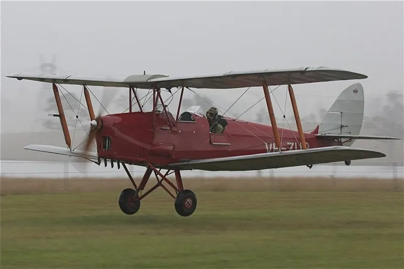 De Havilland DH82A Tiger Moth plus MG Roadster for sale