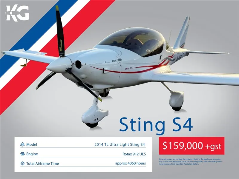 2014 TL Ultralight TL-2000 Sting S4 for sale