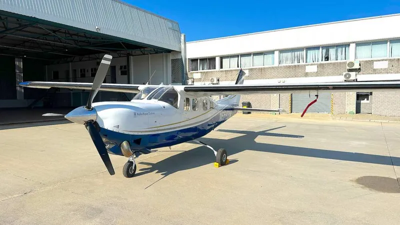 1982 Cessna P-210 Turbine Silver Eagle