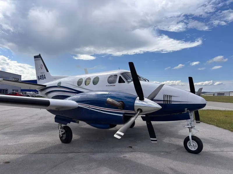 1980 Beechcraft C90 King Air Blackhawk