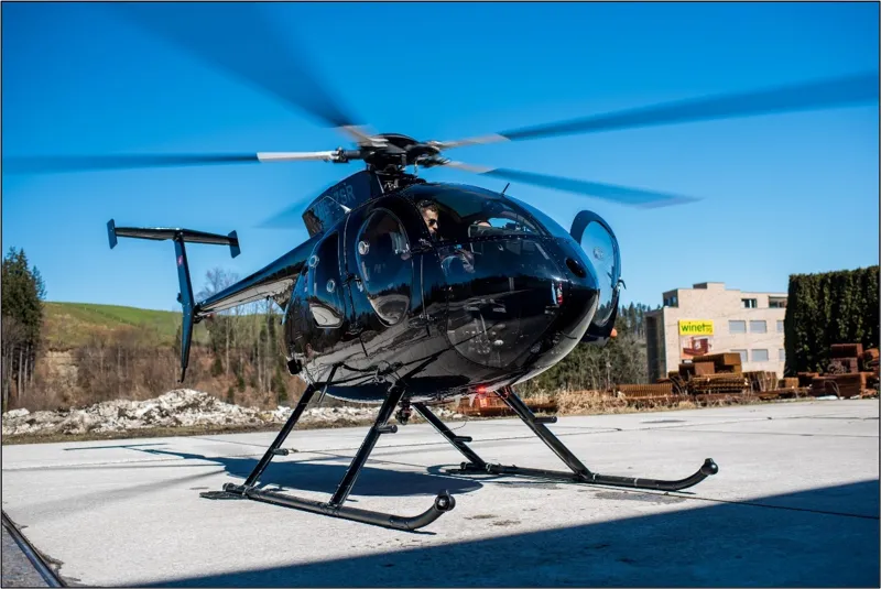 McDonnell Douglas MD-530FF Turbine Helicopter For Sale (HB-ZSR) for sale