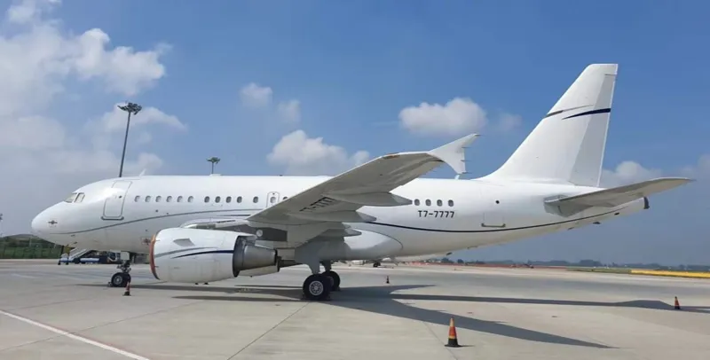 Airbus ACJ318 Private Jet For Sale (T7-777) for sale