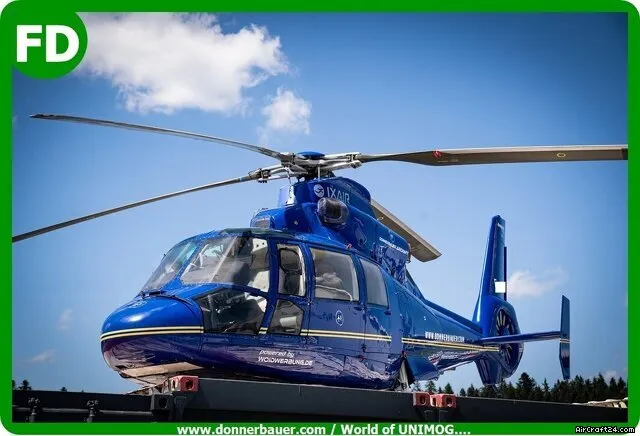 2000 Airbus Helicopters AS 365 Dauphin , für Schulung , Deko